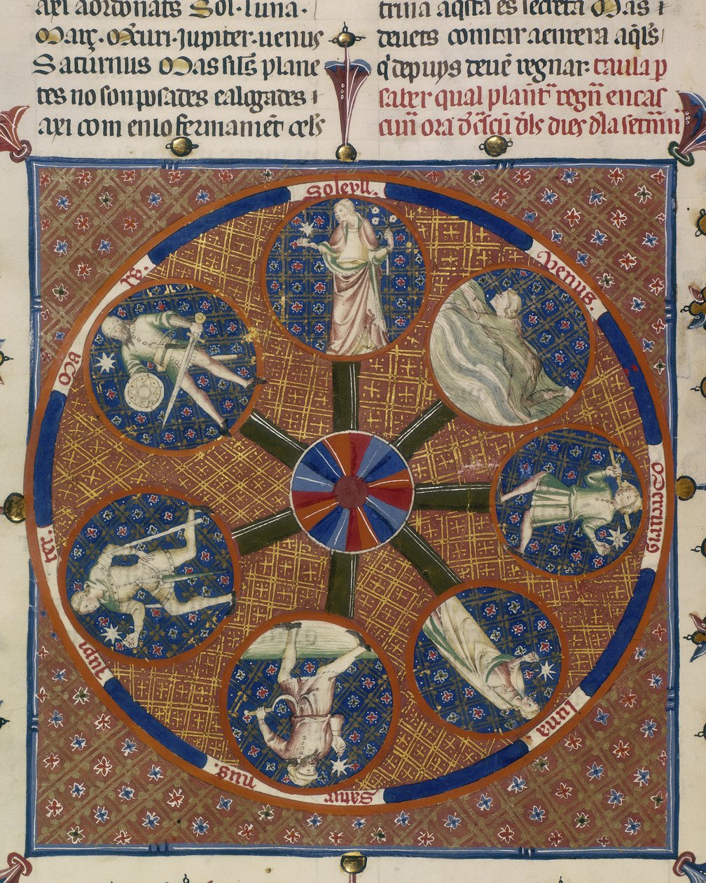 Medallions der sieben Planeten, aus 