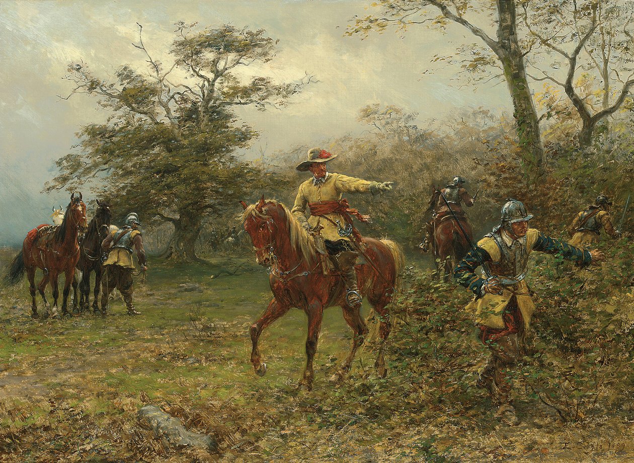 Die Boscobel-Eiche von Ernest Crofts