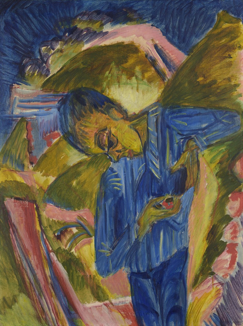 Junge mit Bonbons von Ernst Ludwig Kirchner