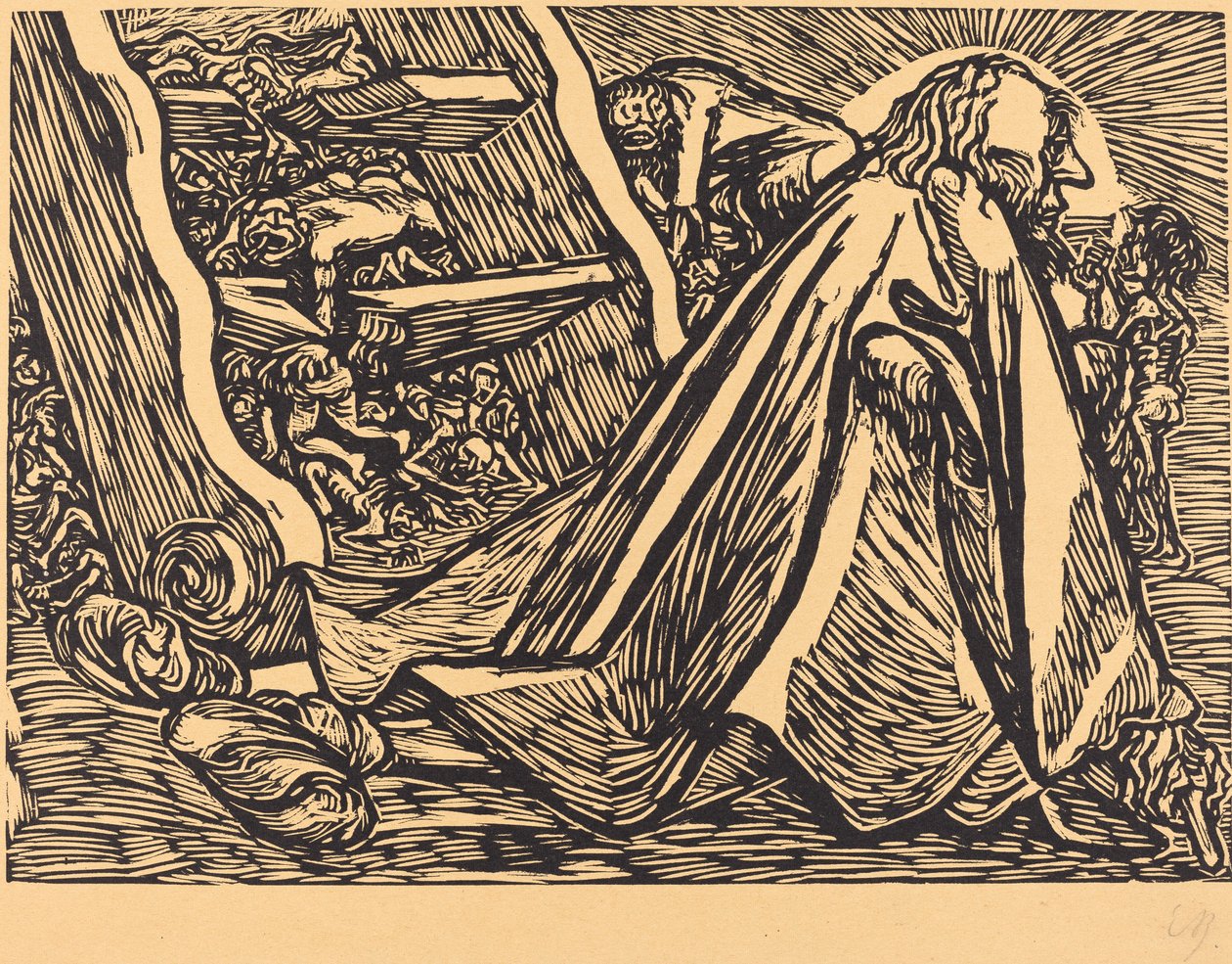 Der göttliche Bettler von Ernst Barlach