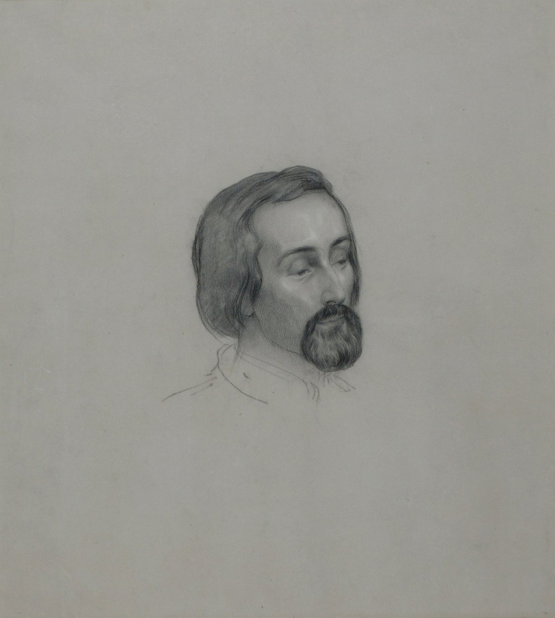 Porträt des Dichters Heinrich Heine 1797-1856, 1851 von Ernst Benedikt Kietz