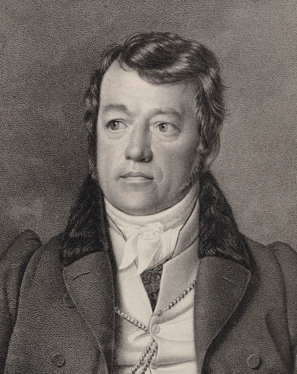 Porträt des Organisten und Komponisten Friedrich Schneider 1786-1853, ca. 1840 von Ernst Friedrich Oldermann