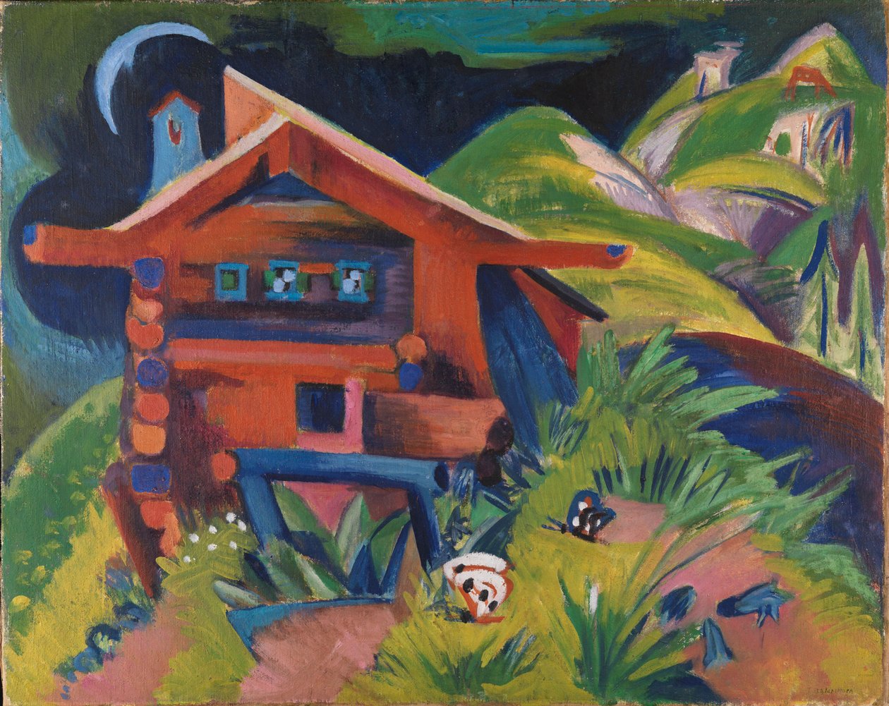 Alphütte von Ernst Ludwig Kirchner