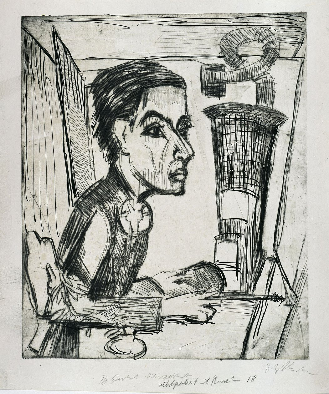 Der Maler von Ernst Ludwig Kirchner