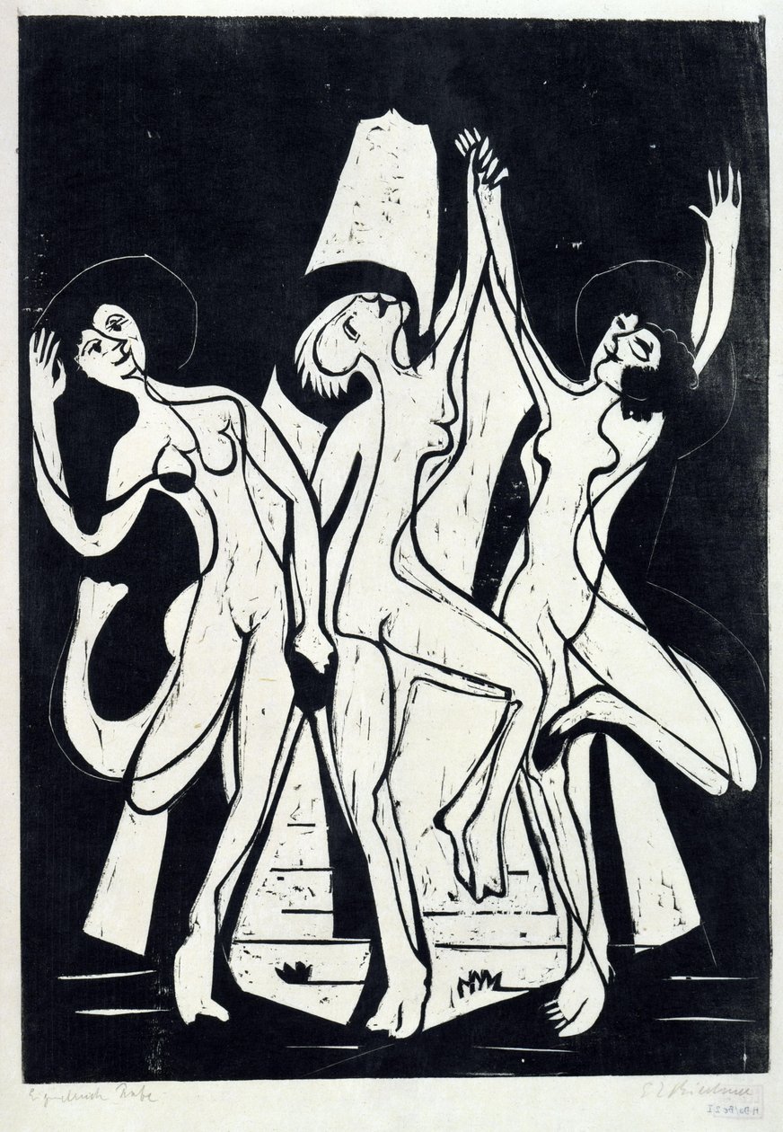 Farbentanz von Ernst Ludwig Kirchner
