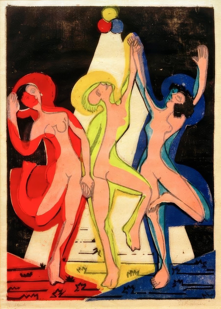 Farbentanz von Ernst Ludwig Kirchner