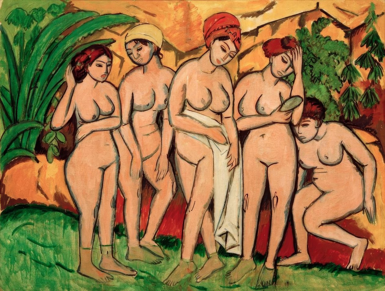 Frauen im Bade von Ernst Ludwig Kirchner