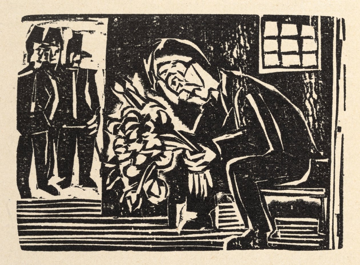 Neben der Heerstraße. Erzählungen von Jakob Bosshart. Der Friedensapostel - In der Zelle von Ernst Ludwig Kirchner