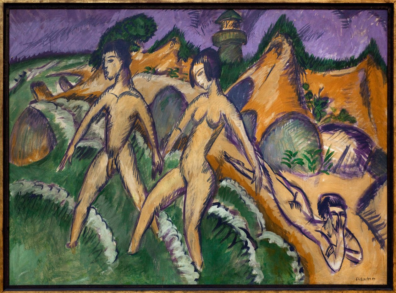 Über dem Meer von Ernst Ludwig Kirchner