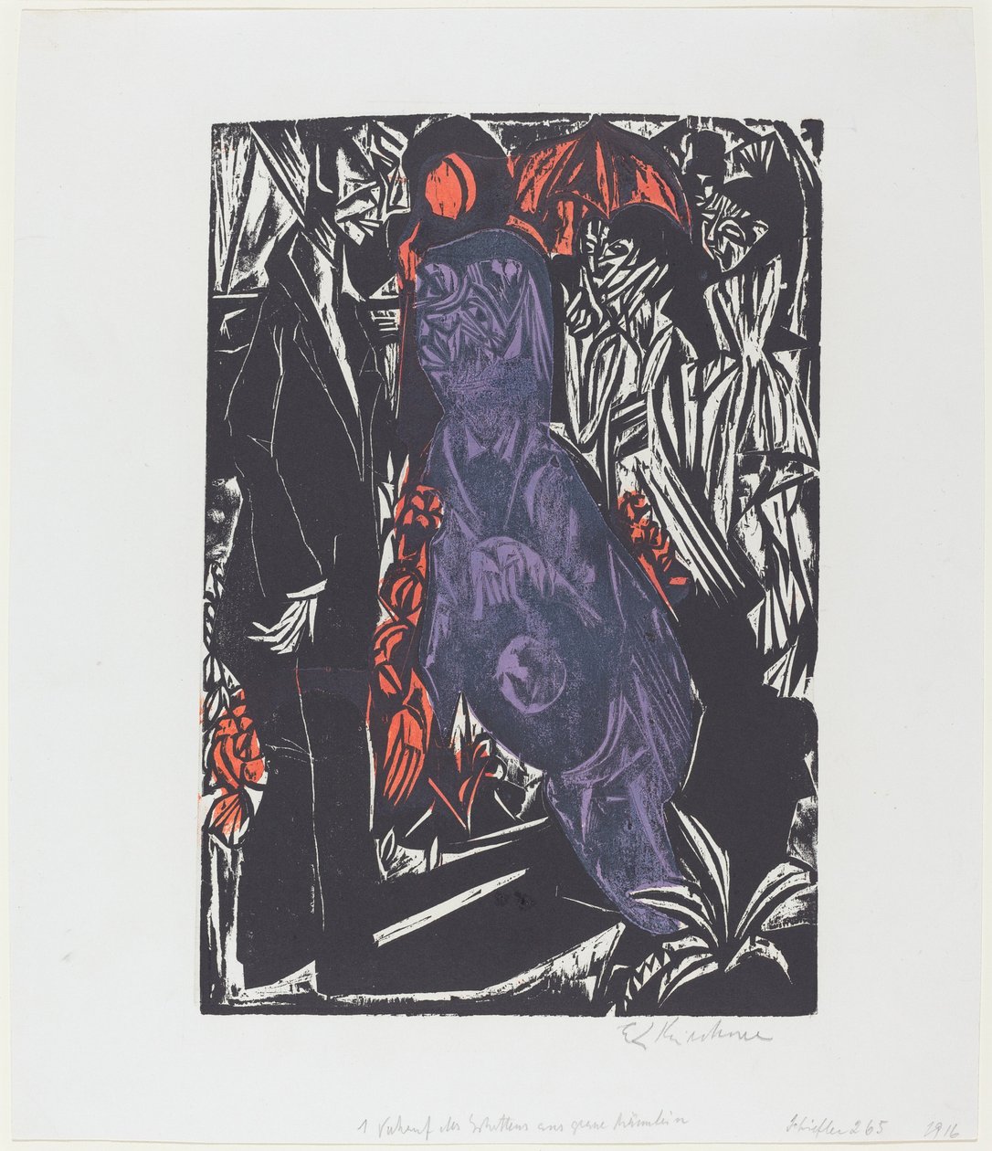 Peter Schlemihls wundersame Geschichte: Der Verkauf des Schattens von Ernst Ludwig Kirchner
