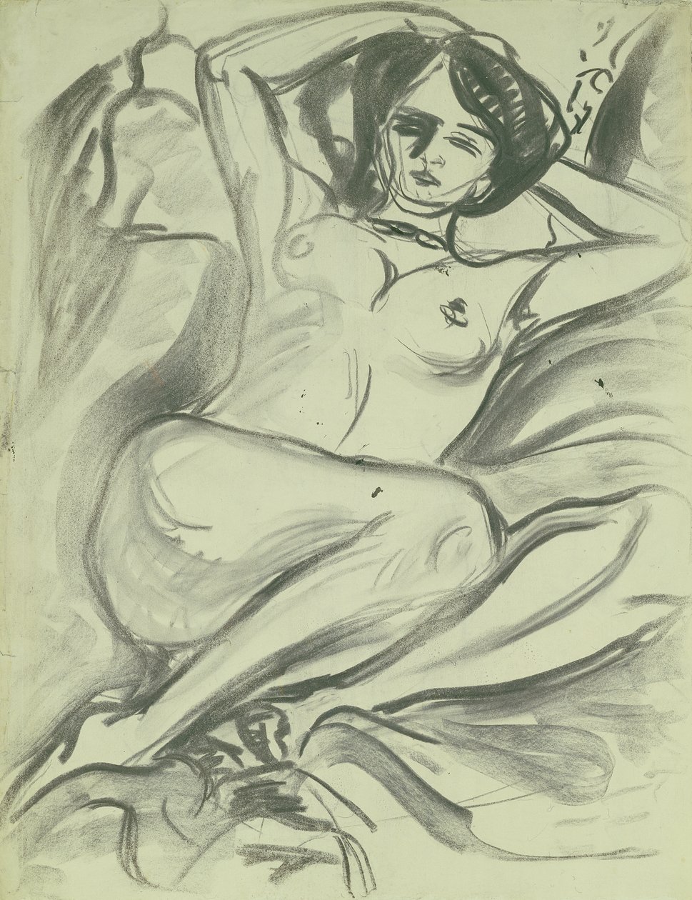 Liegender Akt (Isabella) von Ernst Ludwig Kirchner