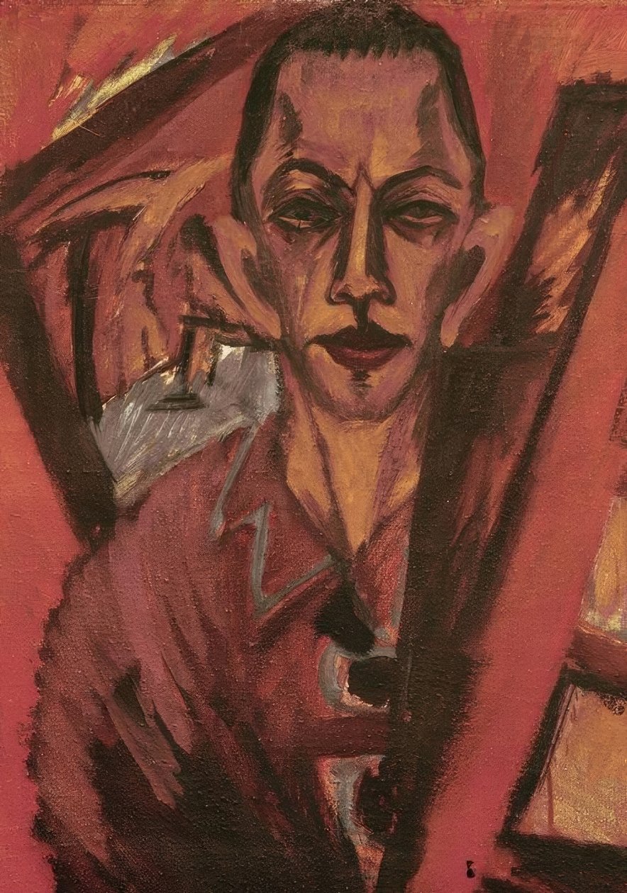 Selbstbildnis von Ernst Ludwig Kirchner