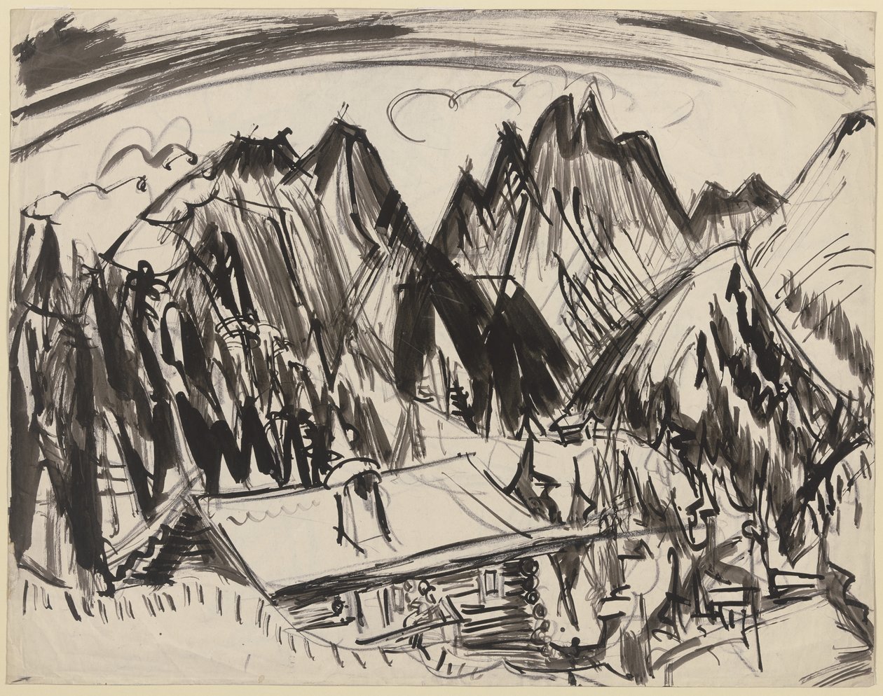 Stafelalp von Ernst Ludwig Kirchner
