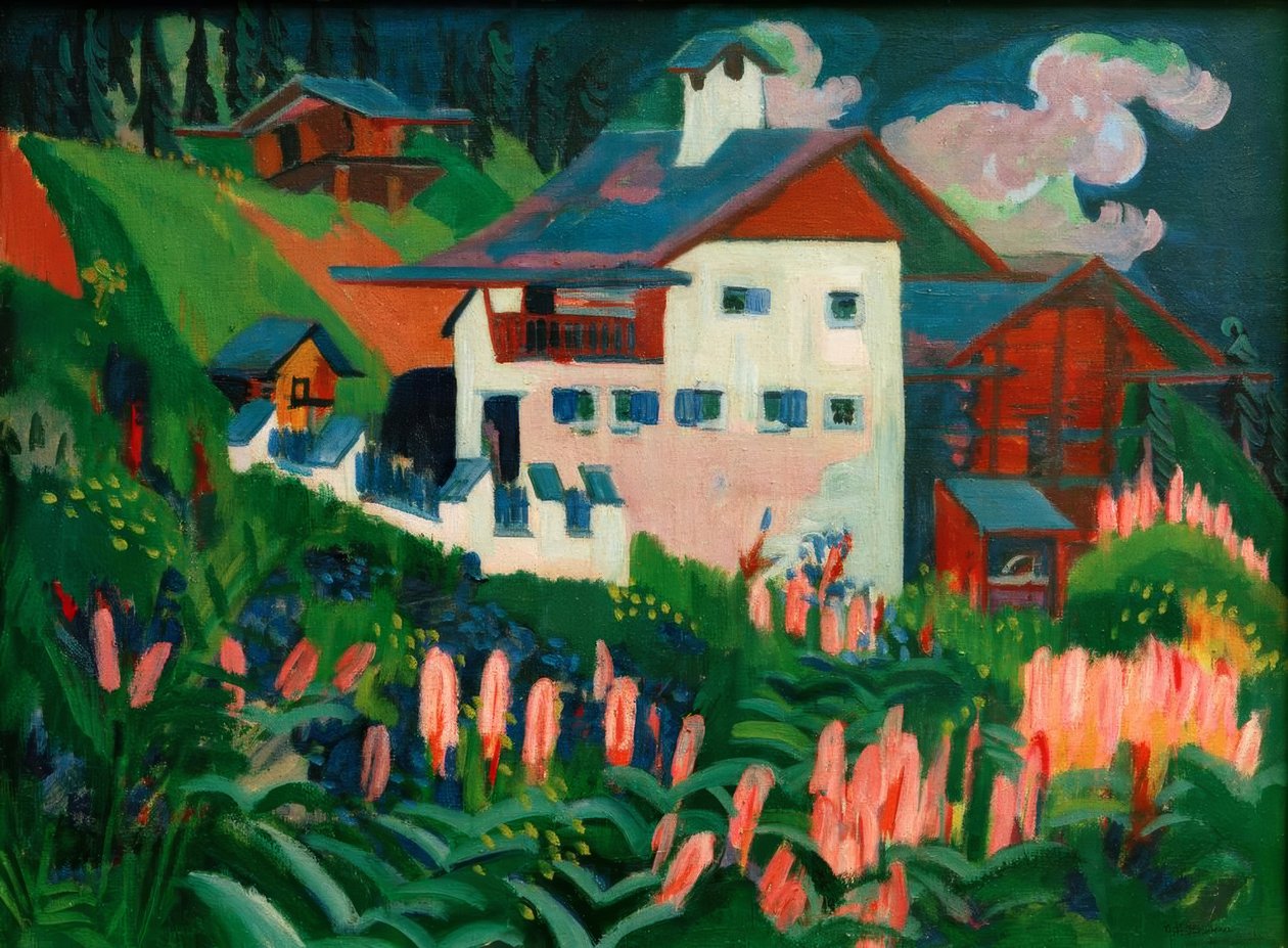 Unser Haus von Ernst Ludwig Kirchner