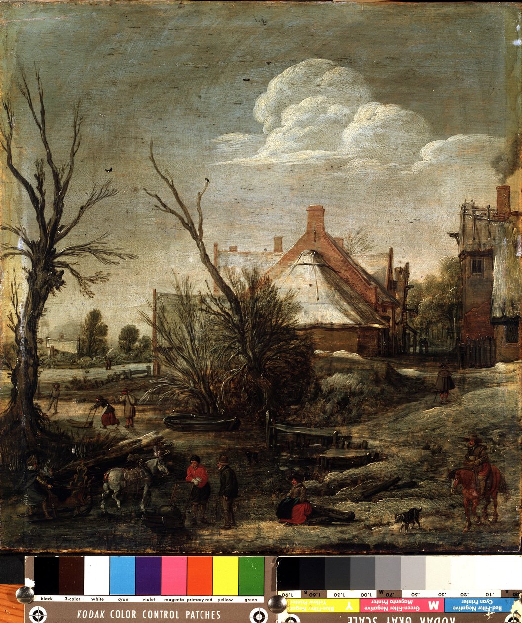Winter von Esaias I van de Velde