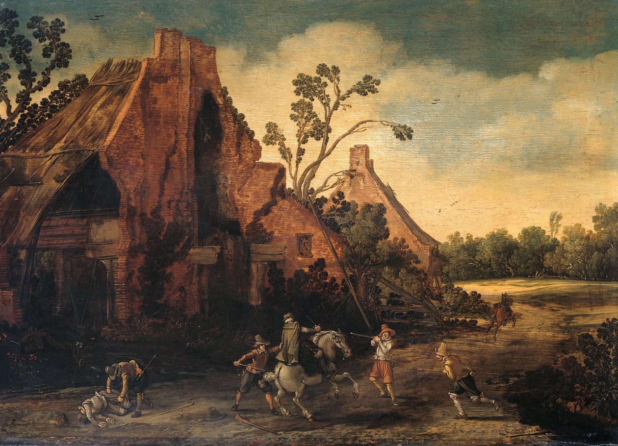 Der Raub von Esaias van de Velde