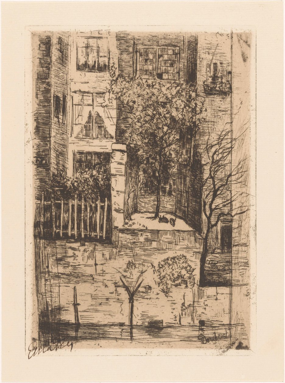 Dordrecht von Etha Fles (signed by artist)