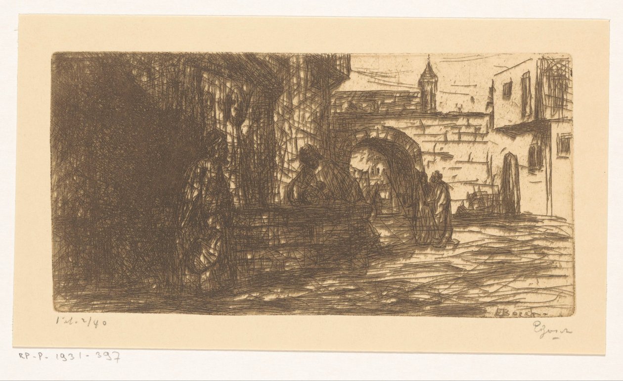Oberammergau von Etienne Bosch (signed by artist)