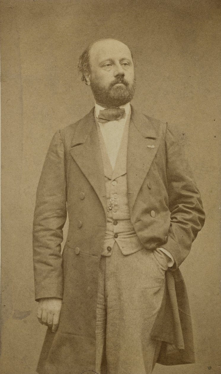 Porträt des Komponisten François Bazin 1816-1878, ca. 1760 von Etienne Carjat