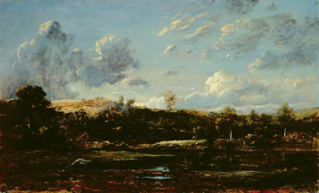 In den Landes von Etienne and Dupre Jules  Rousseau