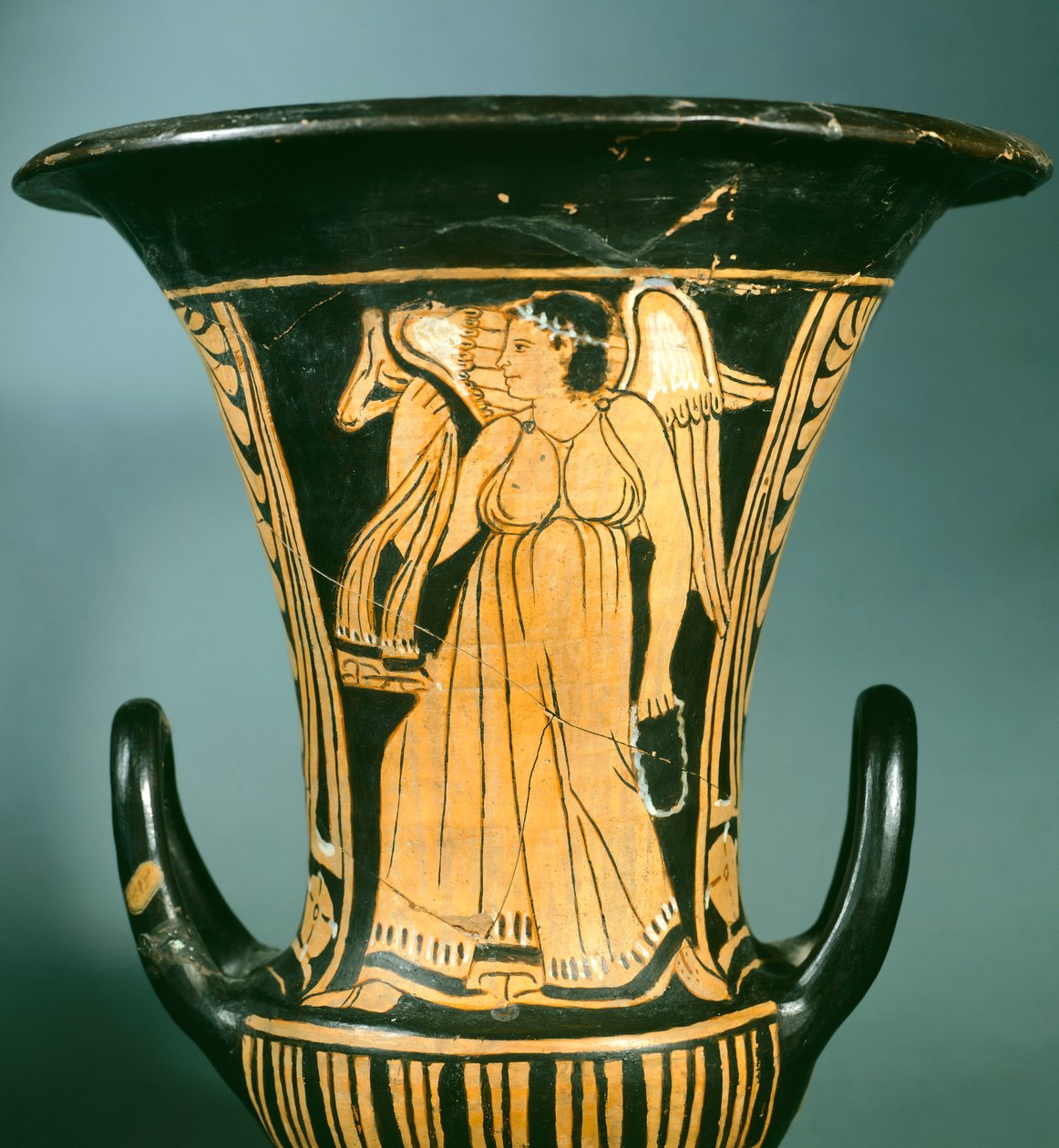 Kalyx-Krater des Berkeley-Malers von Etruscan