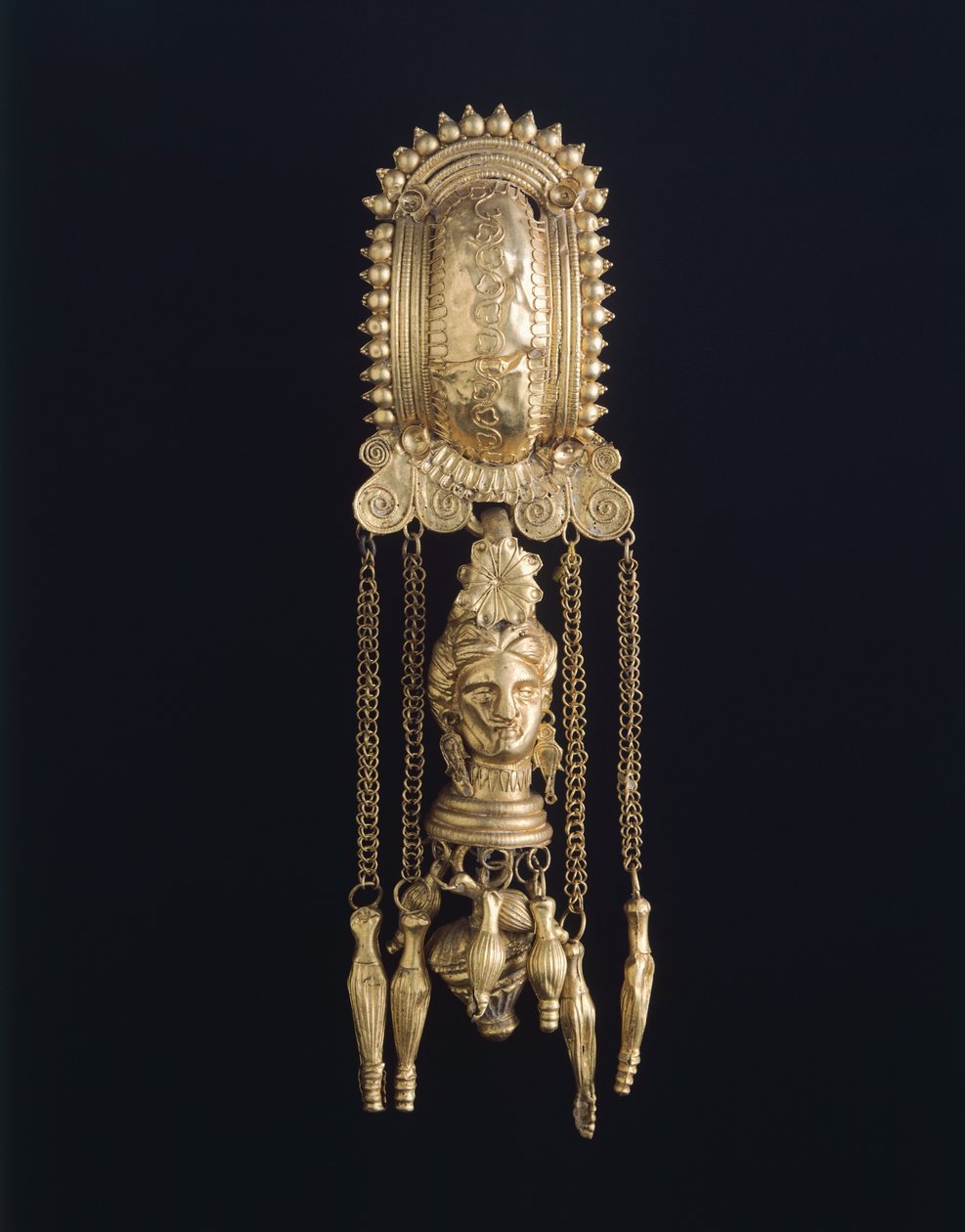 Ohrring aus Todi (Umbrien). Etruskische Zivilisation, 4. Jahrhundert v. Chr. von Etruscan