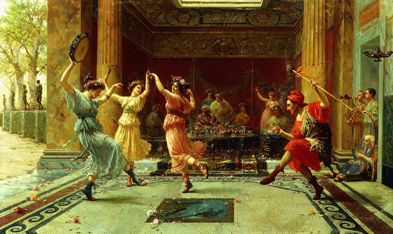 Der römische Tanz von Ettore Forti