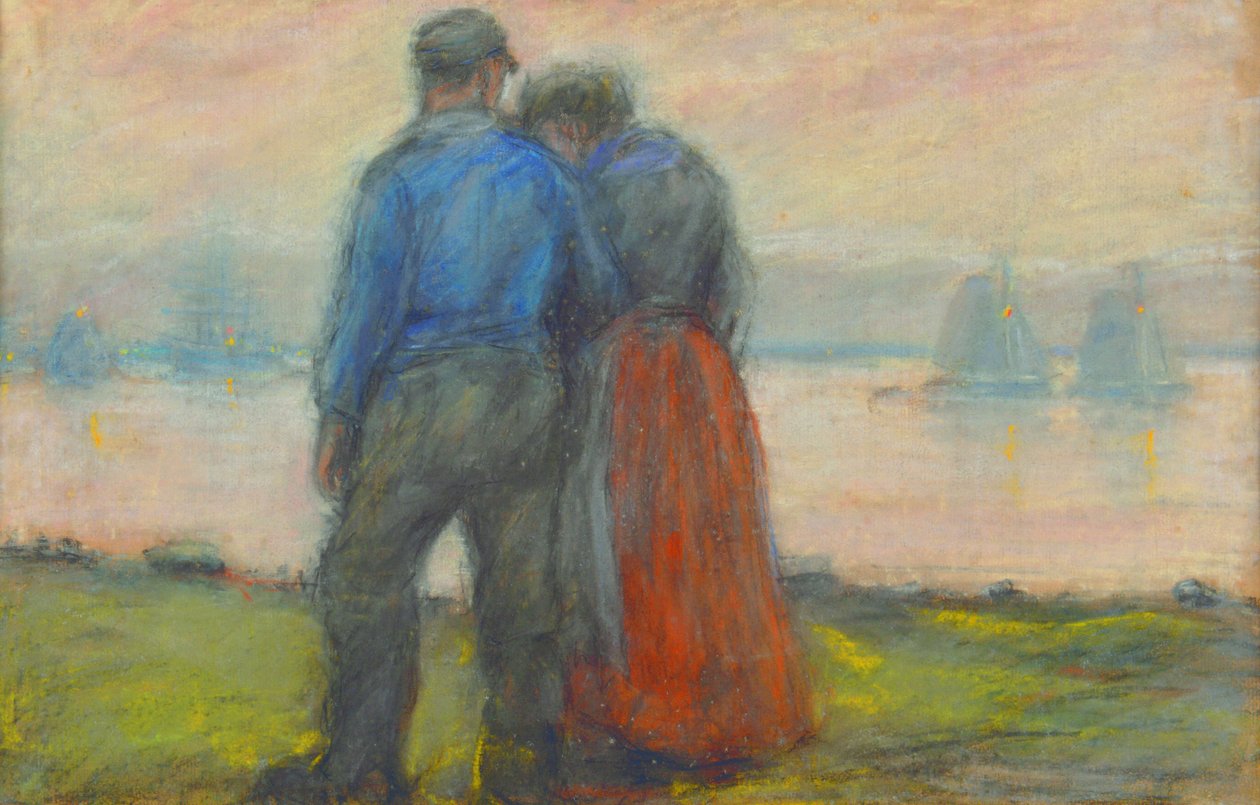 Entlang des Flusses Schelde von Eugeen van Mieghem