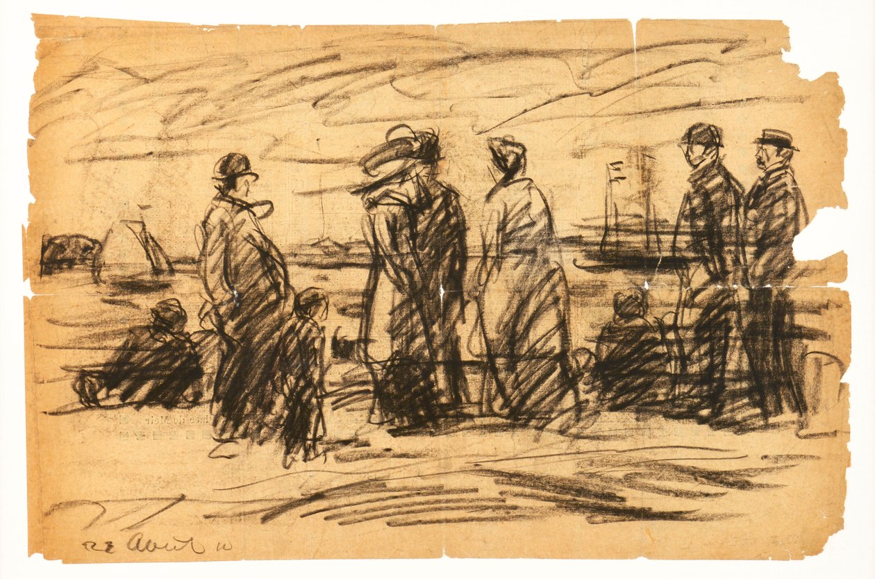 Auf dem Ponton von Eugeen van Mieghem