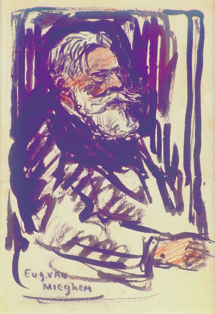 Der Maler James Ensor von Eugeen van Mieghem