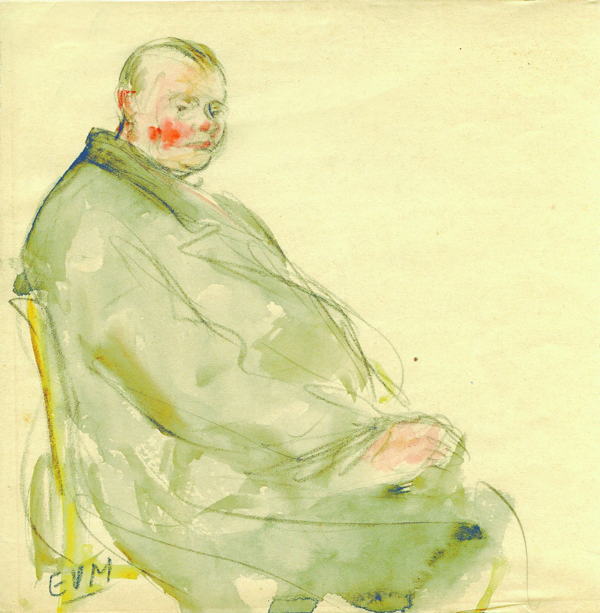 Der Dichter und Schriftsteller Victor Brunclair von Eugeen van Mieghem