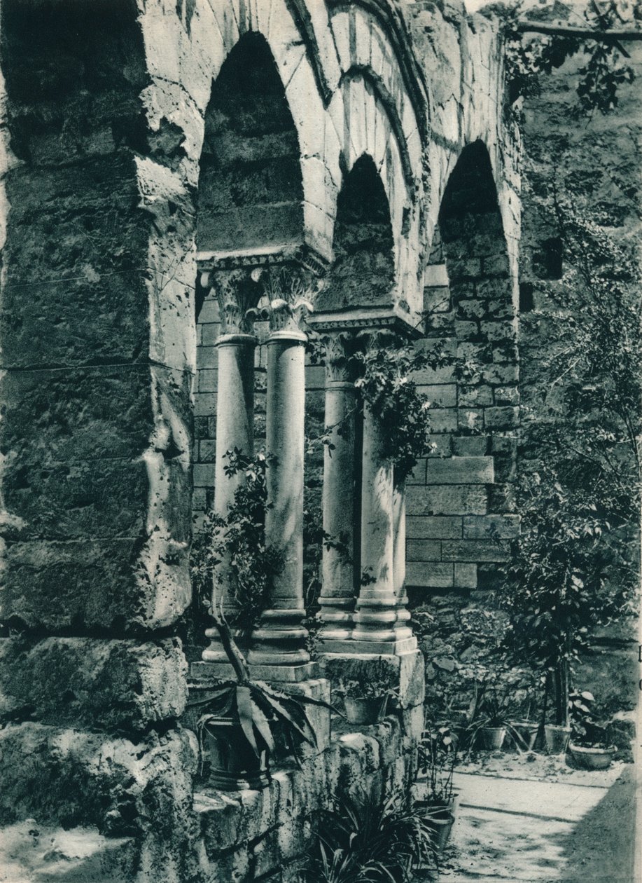 Kirche San Giovanni degli Eremiti, Palermo, Sizilien, Italien, 1927 von Eugen Poppel