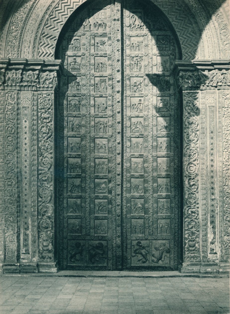 Türen der Kathedrale von Monreale, Sizilien, Italien, 1927 von Eugen Poppel
