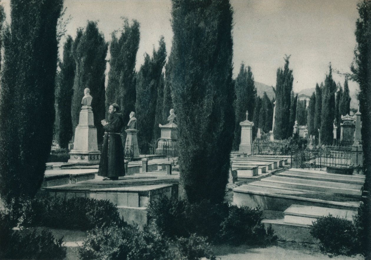 Teil des Friedhofs, Palermo, Sizilien, Italien von Eugen Poppel