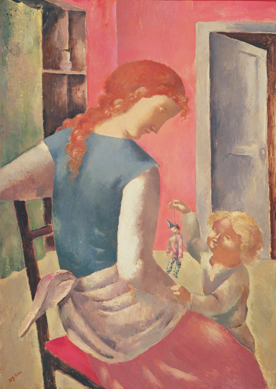 Mutter und Kind von Eugeniusz Zak