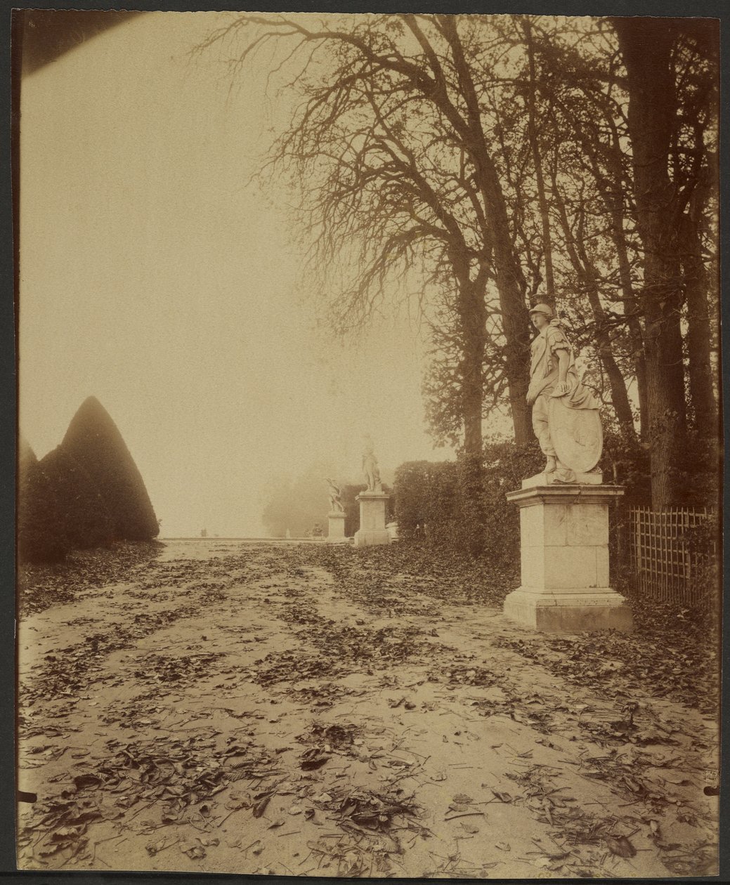 Versailles, der Park (Allee im Park von Versailles) von Eugène Atget