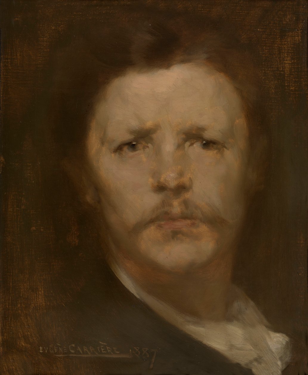 Selbstporträt von Eugène Carrière