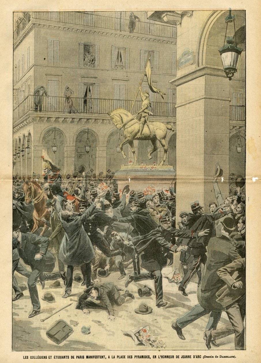 Illustration von Eugene Damblans (1865-1945) in Le Pelerin von Eugene Damblans