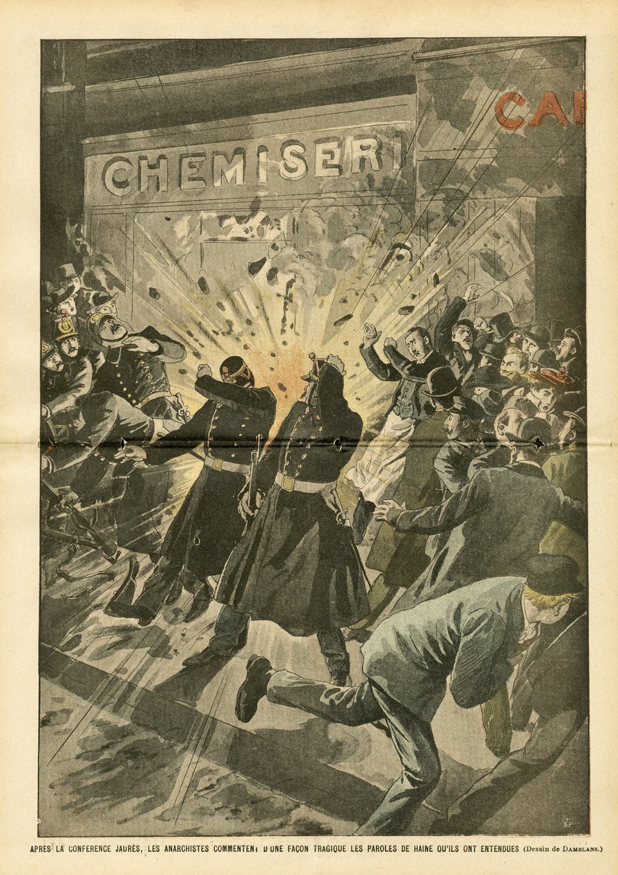 Illustration von Eugene Damblans (1865-1945) in Le Pelerin von Eugene Damblans