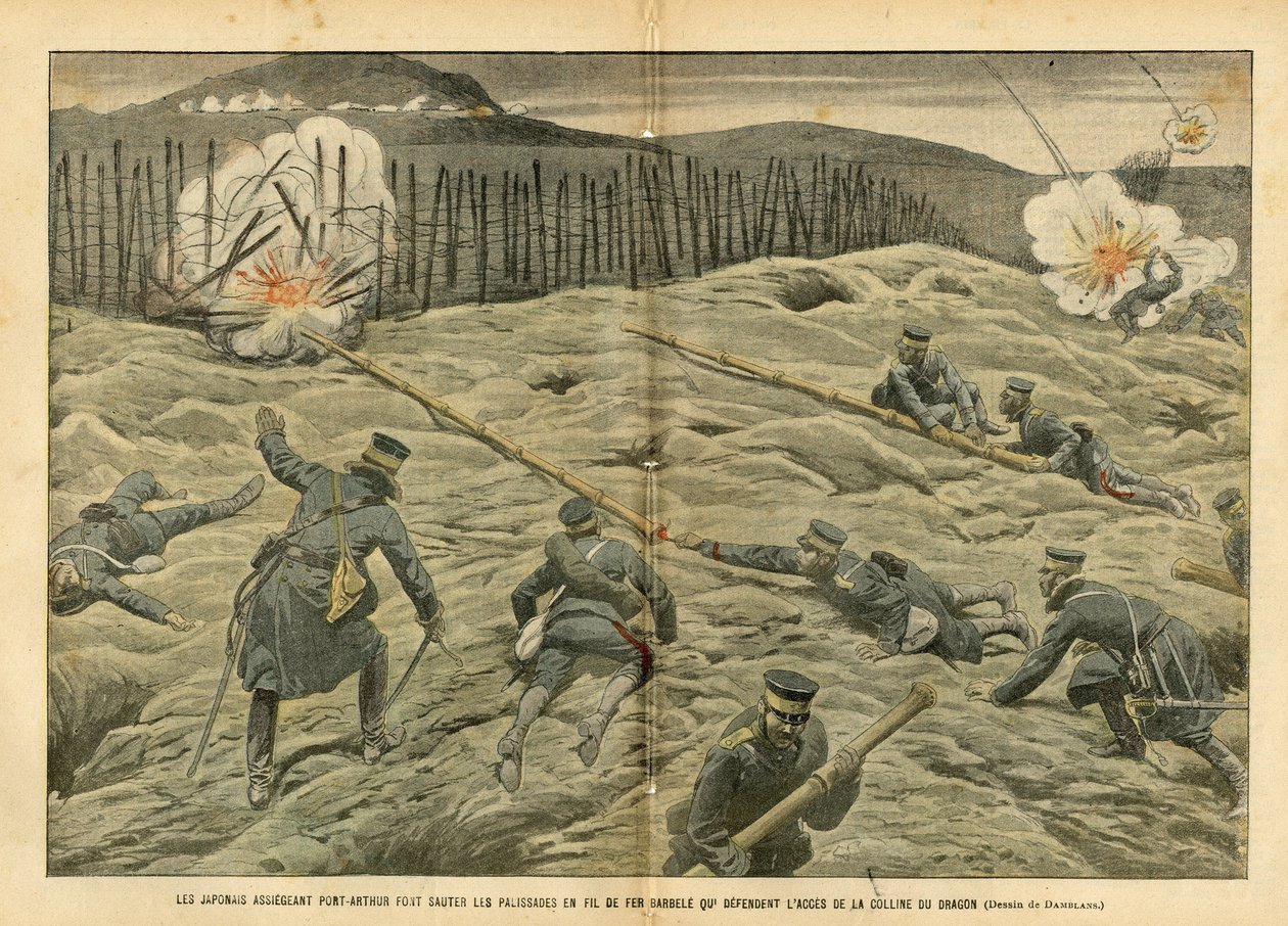 Illustration von Eugene Damblans (1865-1945) in Le Pelerin von Eugene Damblans