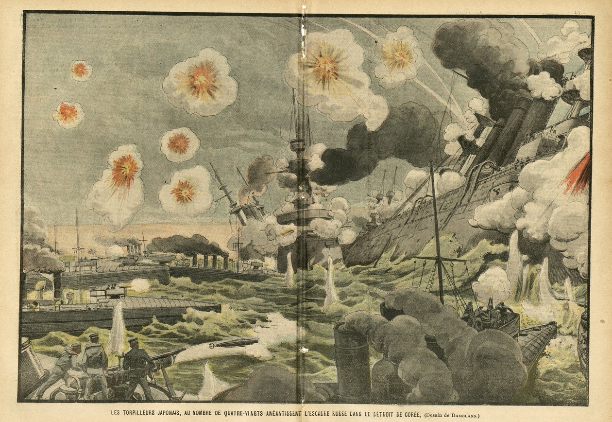 Illustration von Eugene Damblans (1865-1945) in Le Pelerin von Eugene Damblans