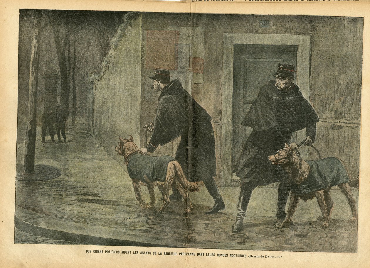 Illustration von Eugene Damblans (1865-1945) in Le Pelerin von Eugene Damblans