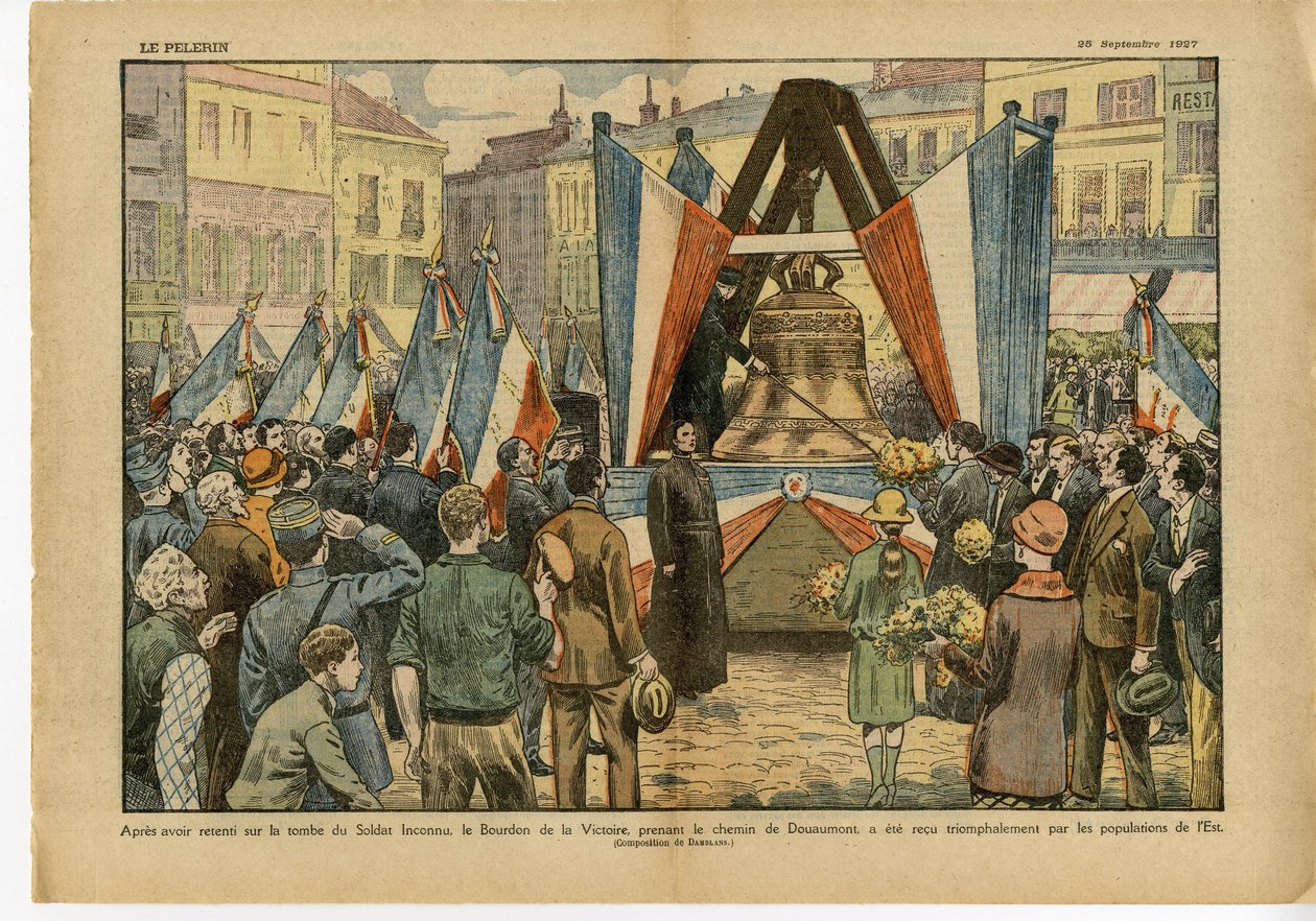 Illustration von Eugene Damblans (1865-1945) in Le Pelerin von Eugene Damblans