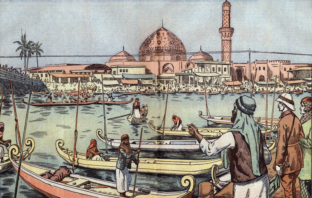Mada Ashar, Illustration von Damblans aus der französischen Zeitung 