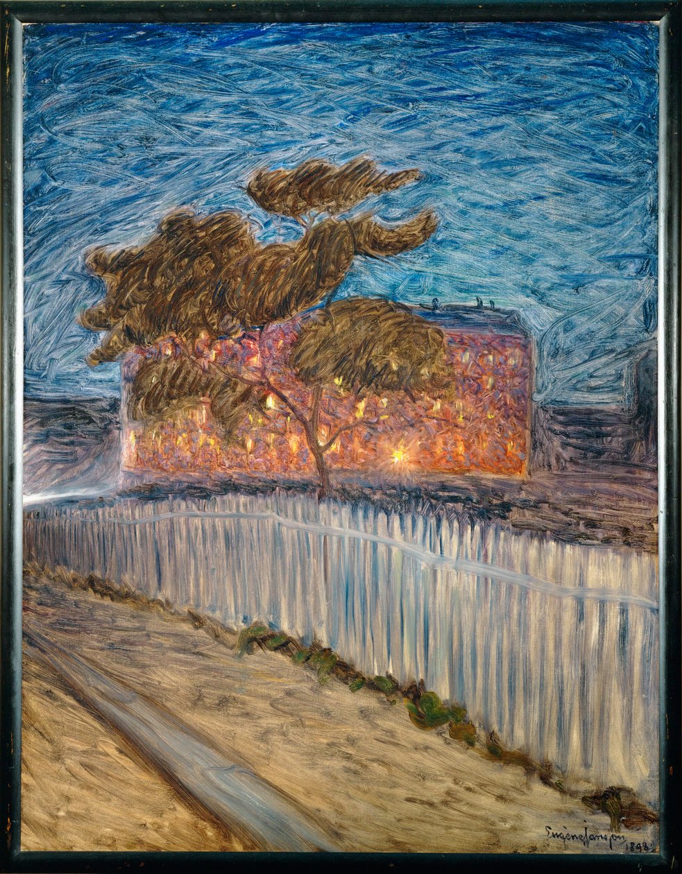 Proletarische Wohnung - proletarisches Wohnhaus von Eugene Jansson