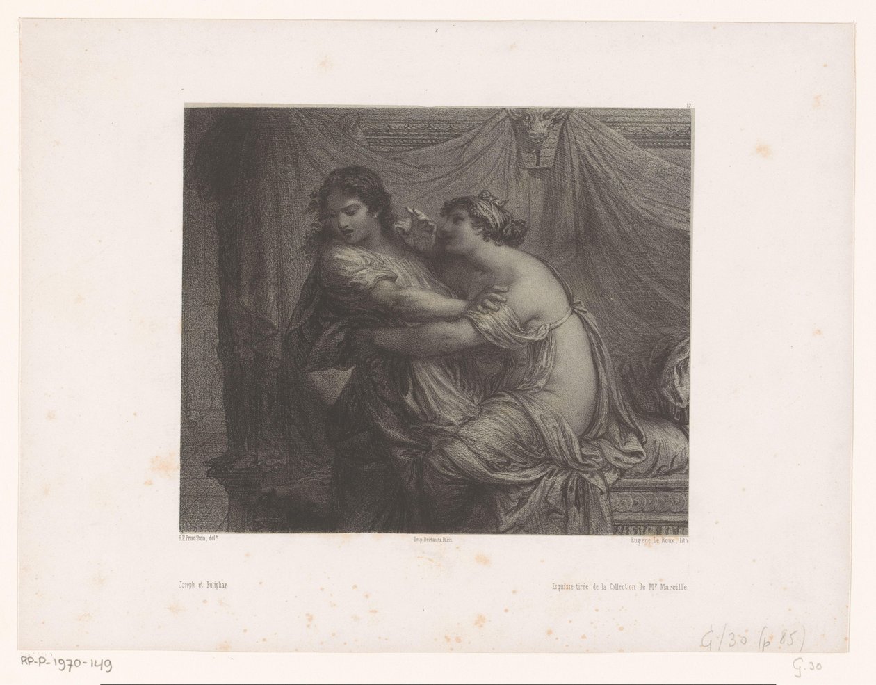 Josef und die Frau von Potifar von Eugene Leroux