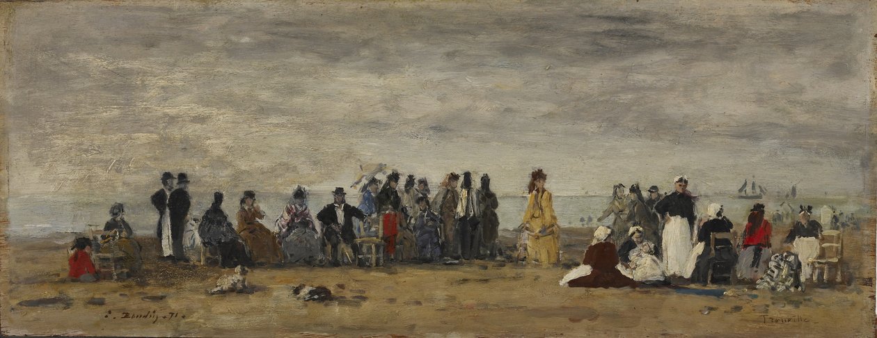 Trouville von Eugene Louis Boudin