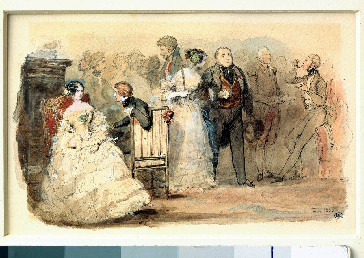 Ein Empfang unter Louis Philippe von Eugene Louis Lami