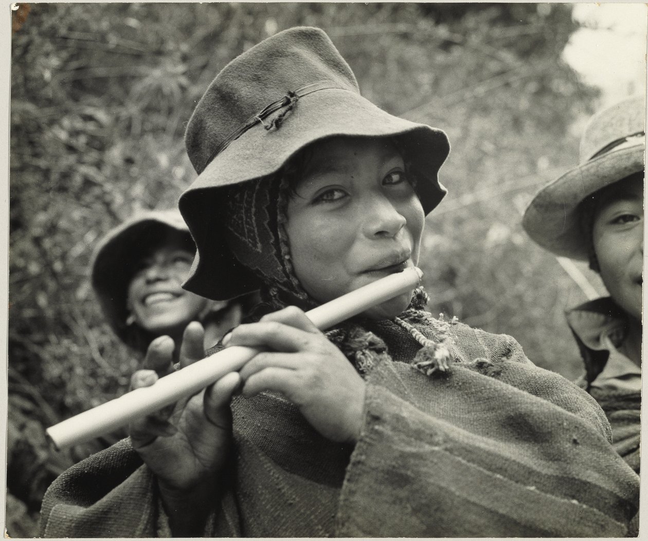 Peruanische Flöte von Eugene V. Harris