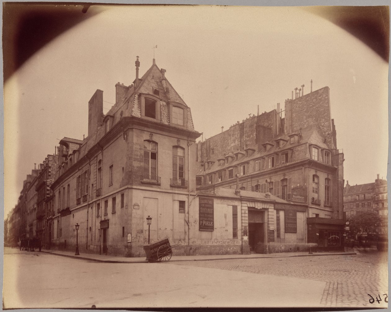 Hôtel du Marquis de Paroy, 83 rue Charlot von Eugène Atget